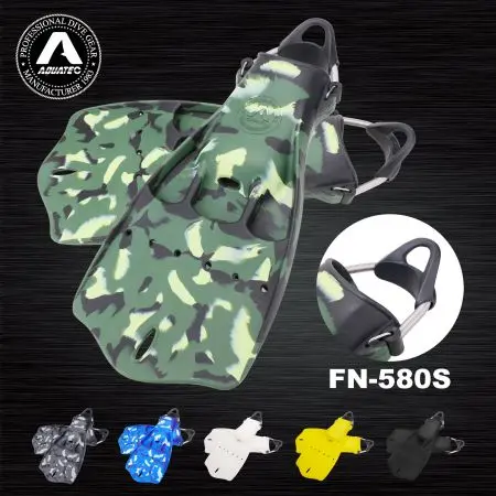 Warwolf JetFin - Aquatec jungle camo Jetfins FN-580S